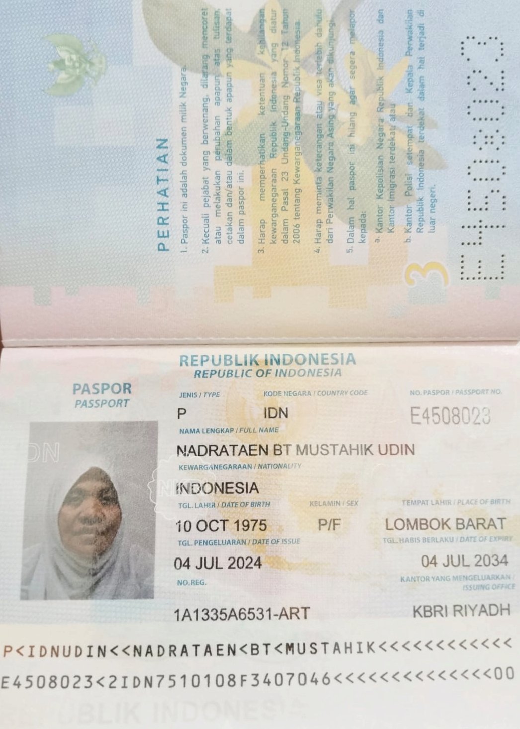 NADRATAEN MUSTAHIK UDIN